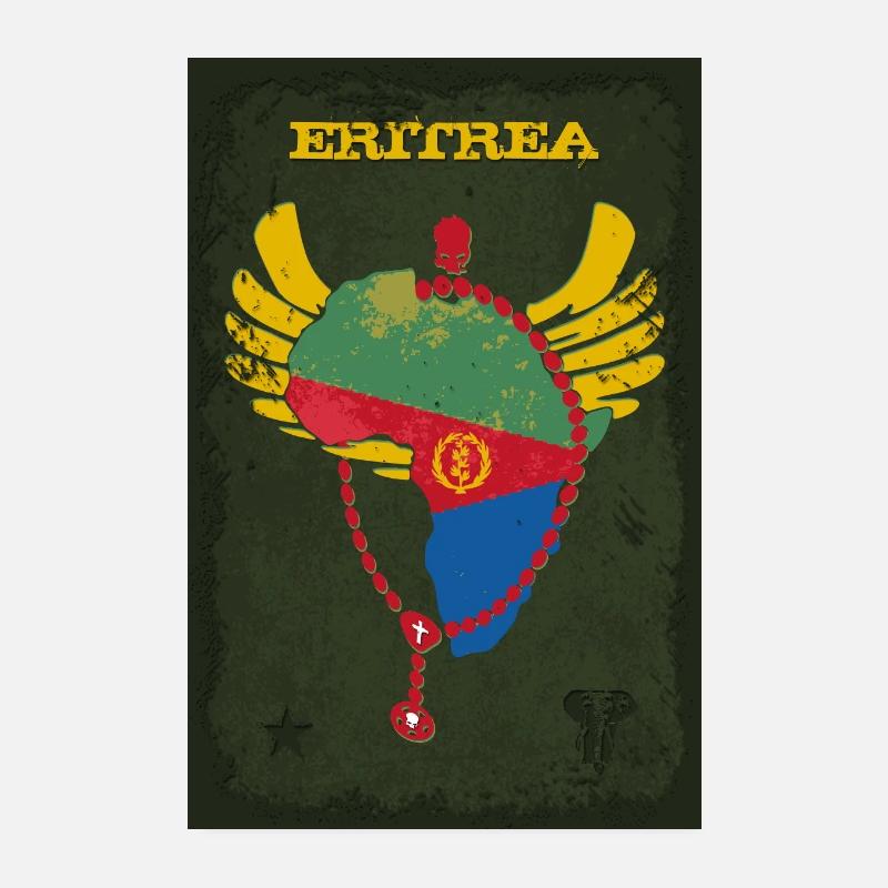 Eritrea poster Poster 8" x 12" (20x30 cm)