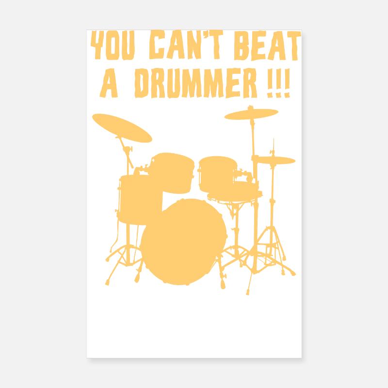 Vous ne pouvez pas battre un batteur Poster 20 x 30 cm