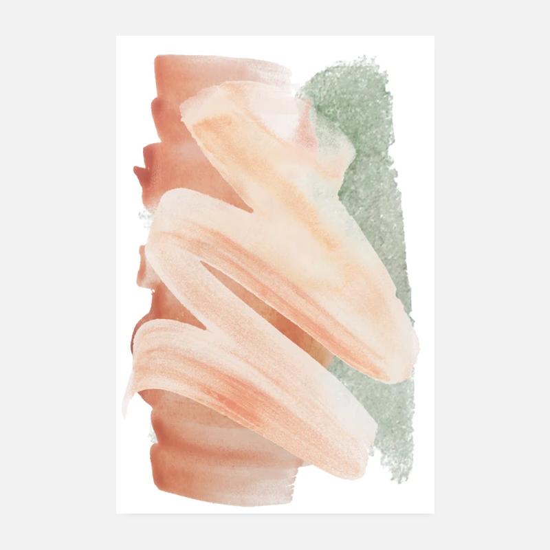 Abstrakt und Farbe Poster 20x30 cm