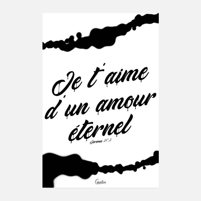 Jeremie 31 3 - Poster 20 x 30 cm - blanc