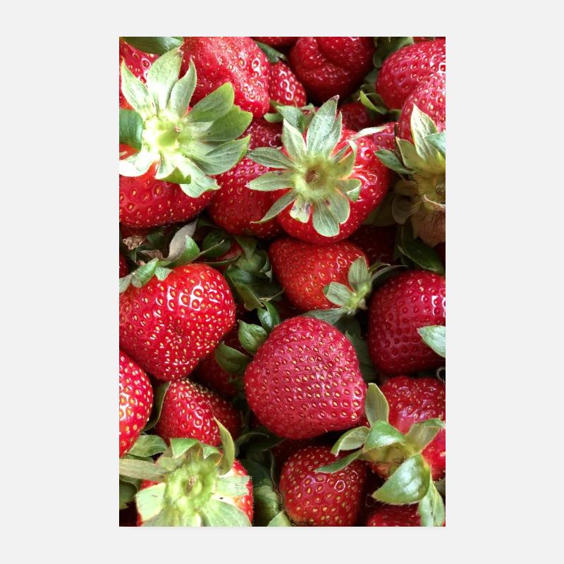 Strawberries🍓 Poster 8" x 12" (20x30 cm)