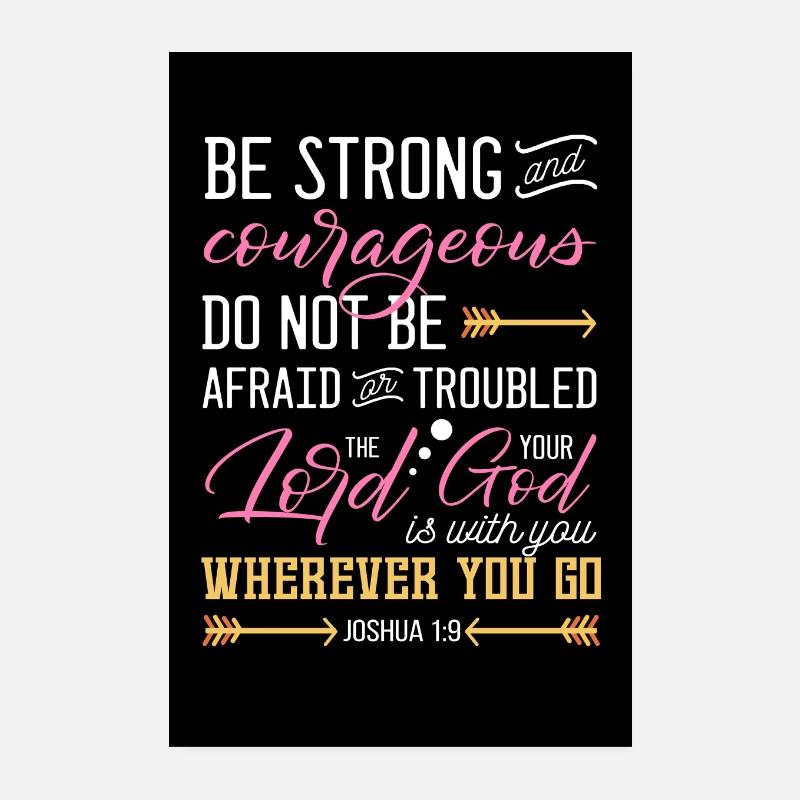 Bibel Psalm Vers Bibelverse Christlich Glauben Poster 20x30 cm