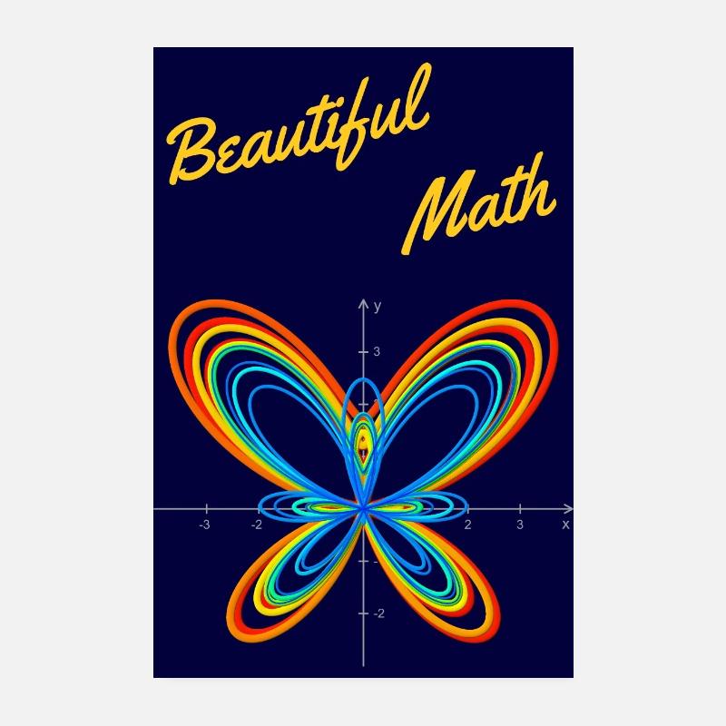 Papillon - Beautiful Math - Poster Poster 20 x 30 cm