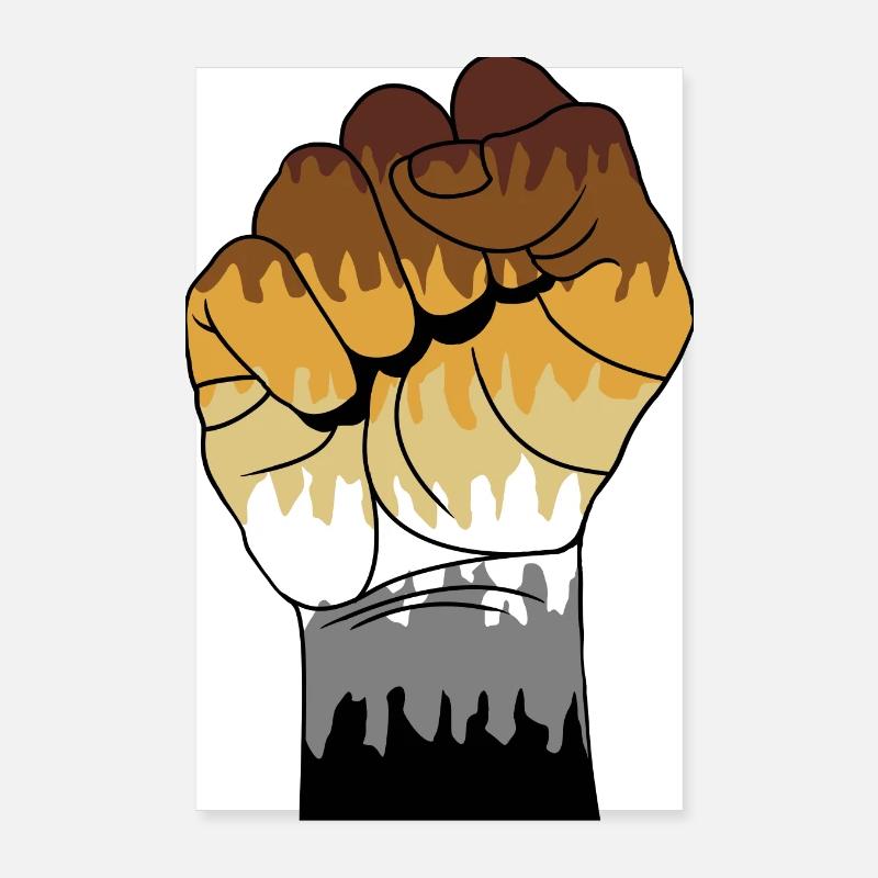 Poing d’ours Poster 20 x 30 cm