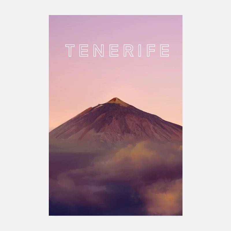 El Teide Tenerife Poster 20 x 30 cm