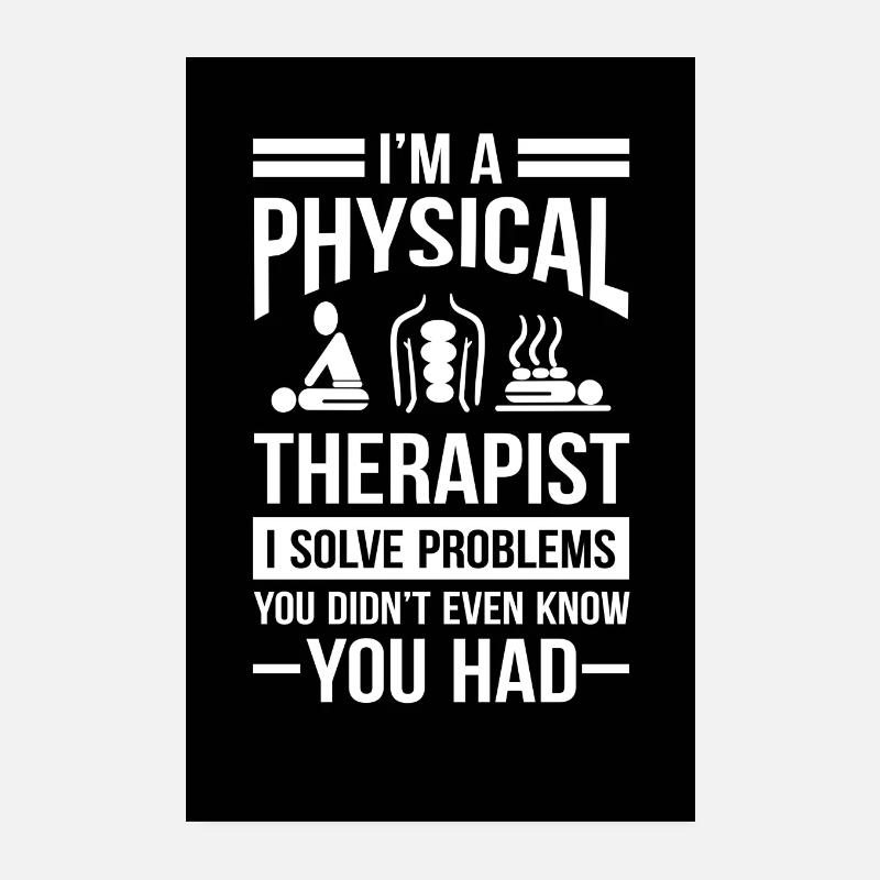 Cool Kinesiologist Physical Therapist Science Gift Poster 8" x 12" (20x30 cm)