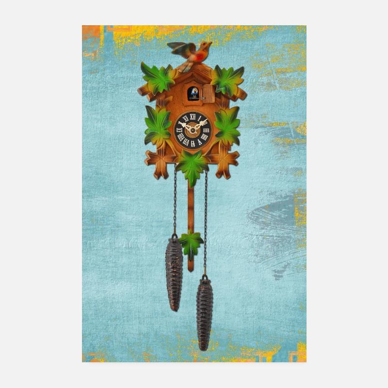 Horloge coucou ART 1.0 Poster 20 x 30 cm