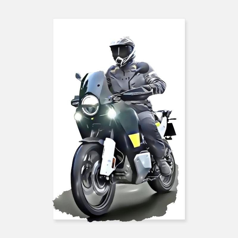 Poster Adventure Biker Poster 20x30 cm