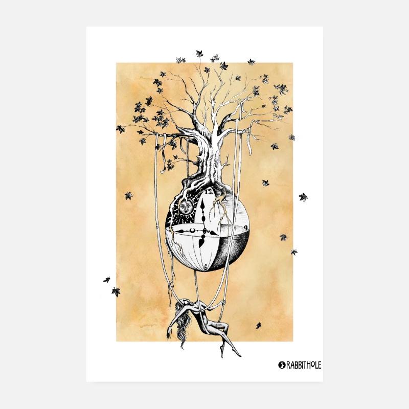 Affiche - Délai d’attente Poster 20 x 30 cm