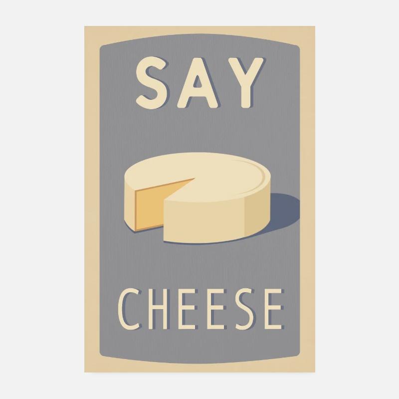 Dites fromage Poster 20 x 30 cm