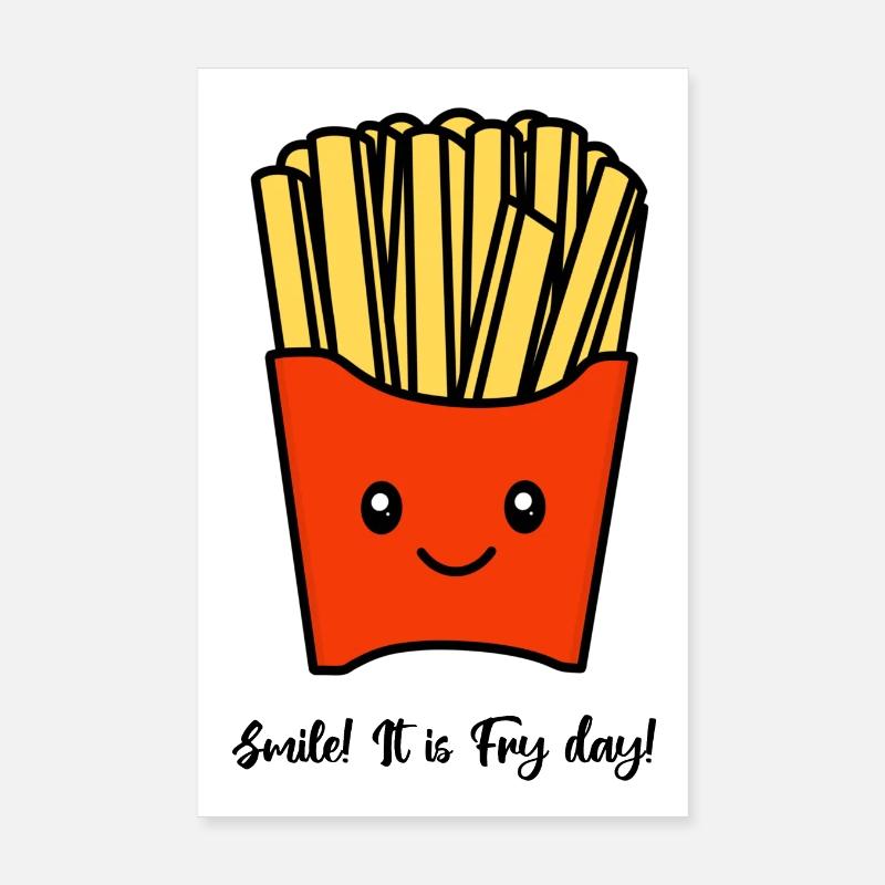Frites Poster 20 x 30 cm