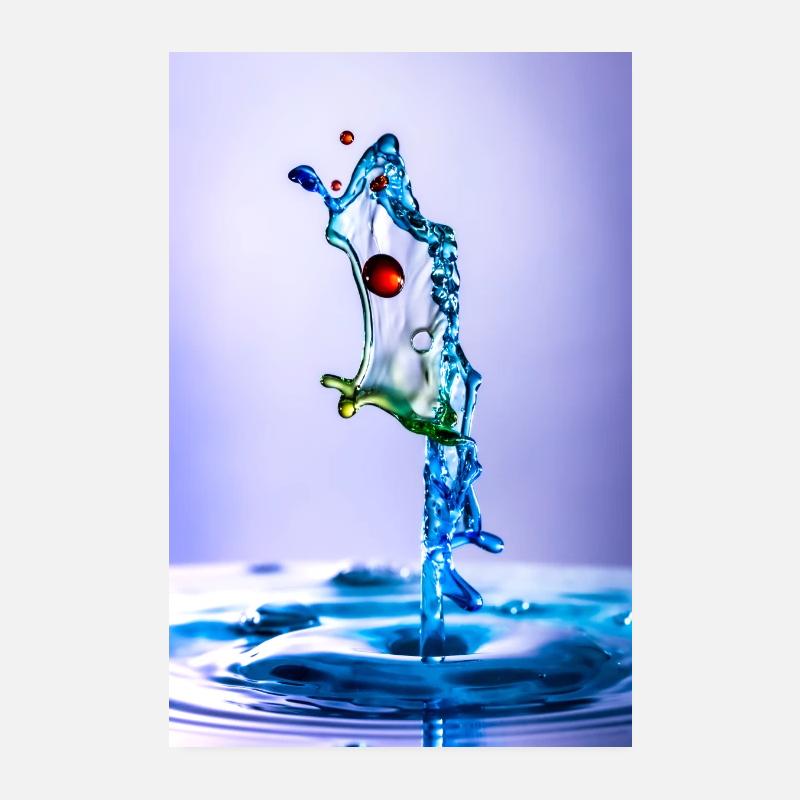 Fisch Poster 20x30 cm