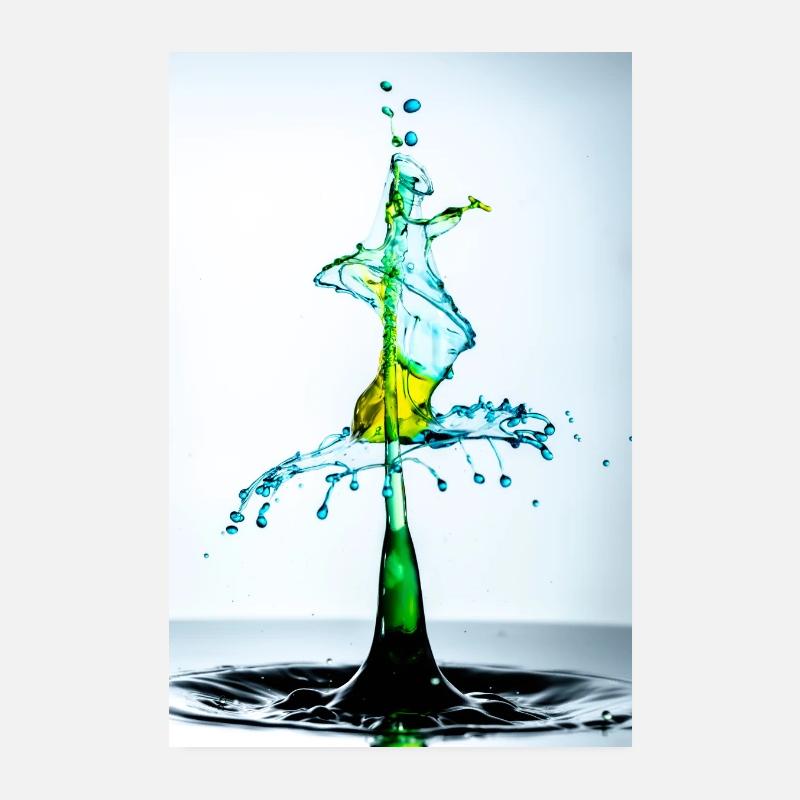 Splash Poster 8" x 12" (20x30 cm)