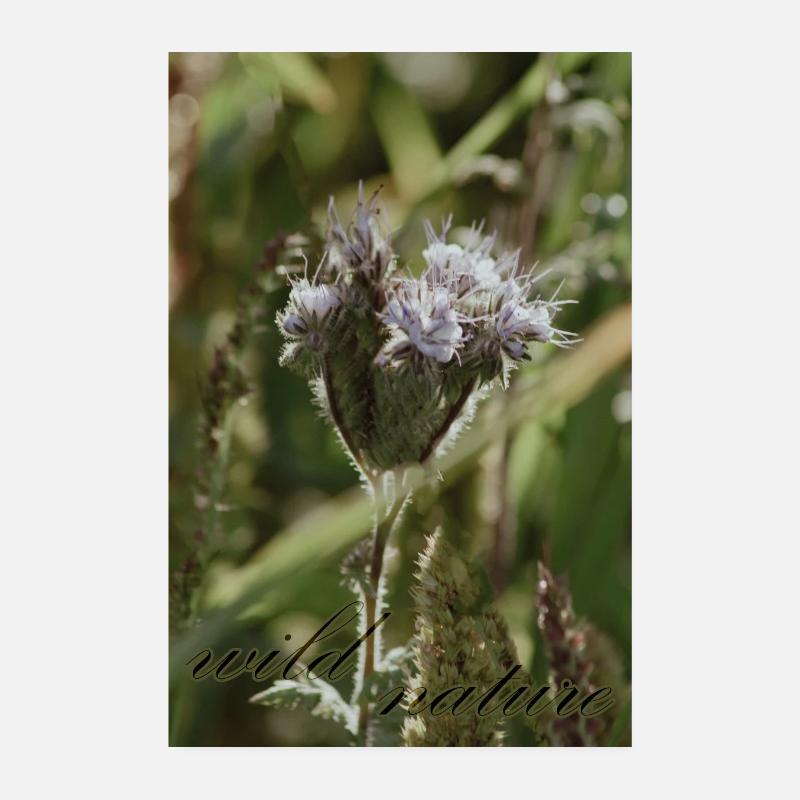 natura selvaggia - Poster 20x30 cm - bianco