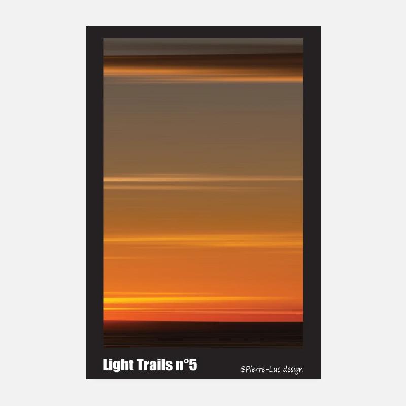 Light trails n°5 Poster 20 x 30 cm