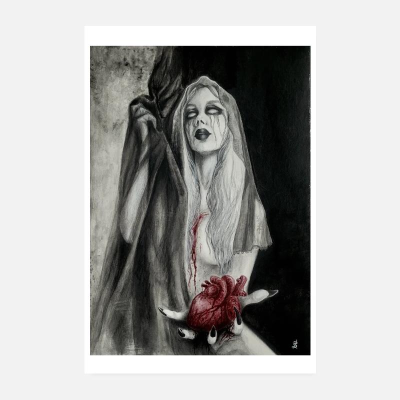 Blutiger Valentinstag - Poster Poster 20x30 cm