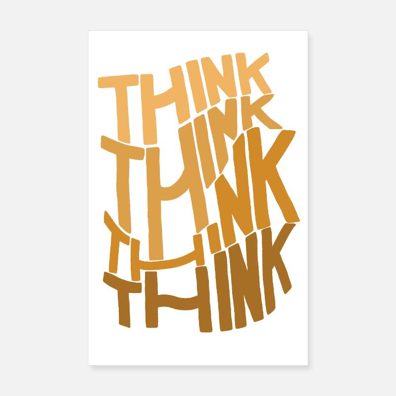 THINKORANGE Poster 20x30 cm