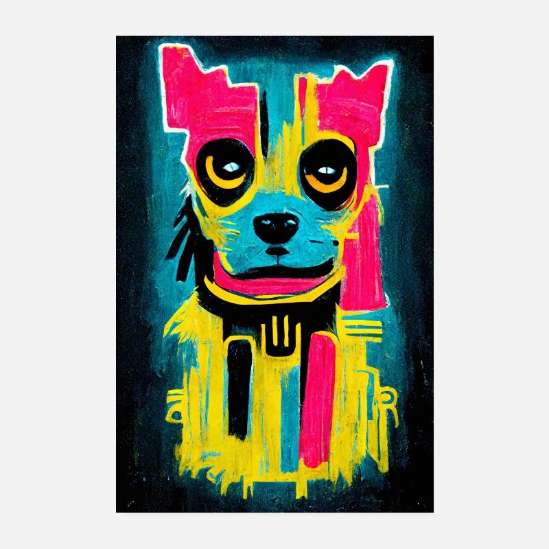 The Dog Poster 20x30 cm
