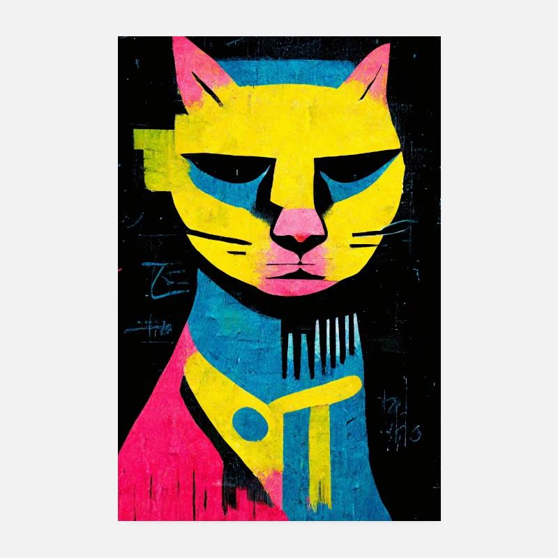 Le Chat Poster 20 x 30 cm