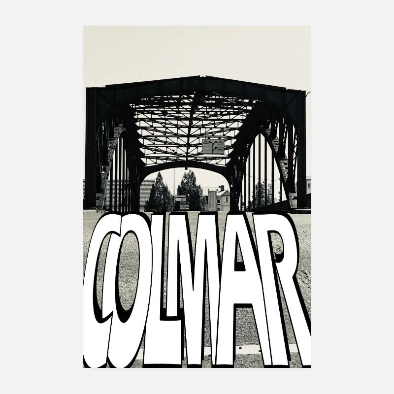 Colmar Graph Pont Poster 20 x 30 cm