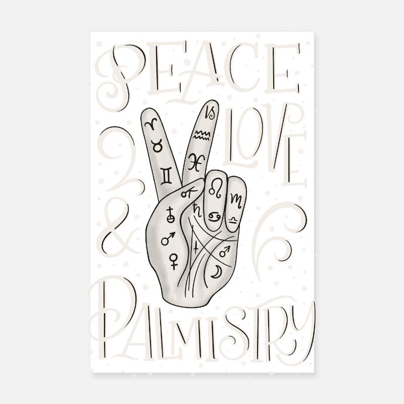 Palmistry Poster 20x30 cm