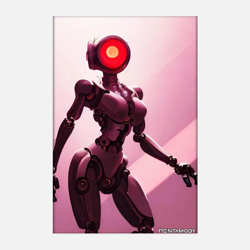 Robot Future Science Machine de science-fiction Poster 20 x 30 cm
