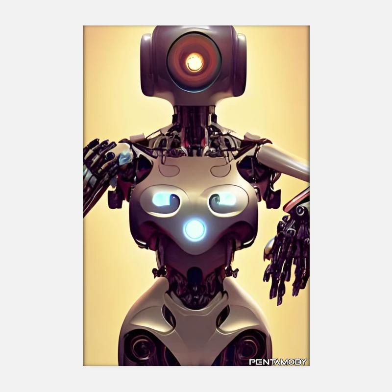 Roboter Zukunft Wissenschaft Sci-Fi Maschine Poster 20x30 cm
