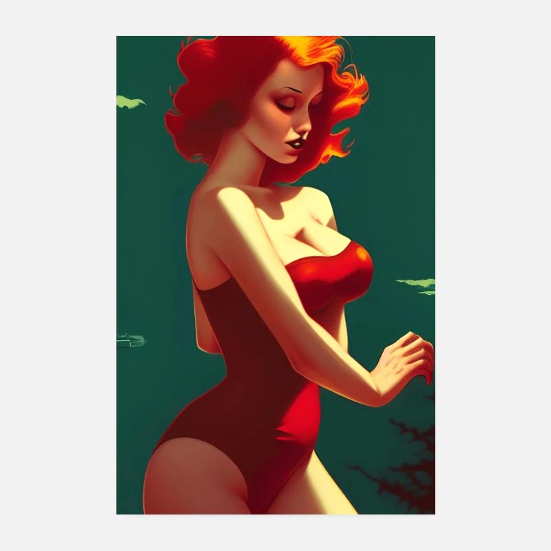 Pin up 1 Poster 20 x 30 cm