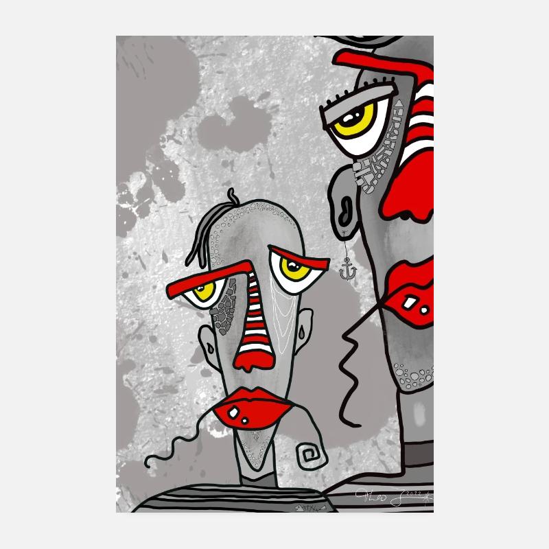 Poster Malen Poster 20x30 cm