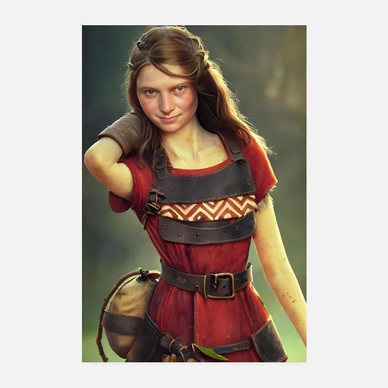 Ung voksen eventyrer Poster 20x30 cm