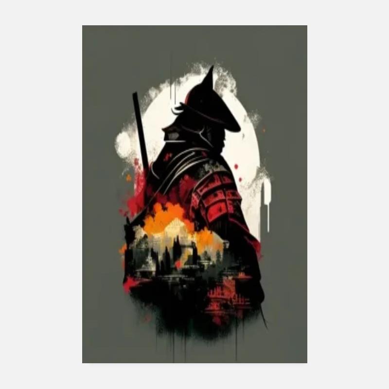 Schwert im Wind Poster 20x30 cm