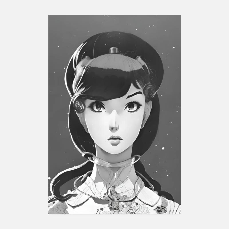 Mysterious beauty Poster 8" x 12" (20x30 cm)