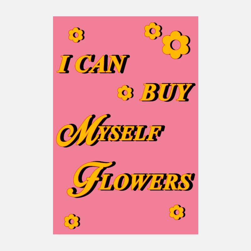 Fleurs affiche Decor Poster 20 x 30 cm