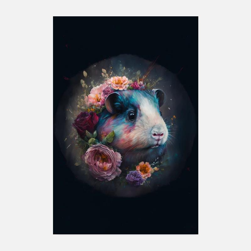 Hamster Poster 20x30 cm
