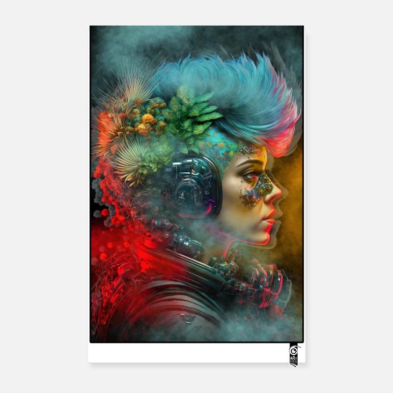 I AM WHO I AM - by ArtBirdy Poster 20x30 cm