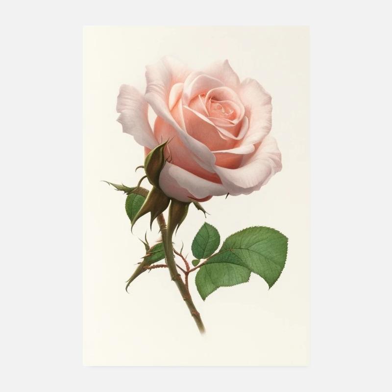 Rose Poster 20x30 cm