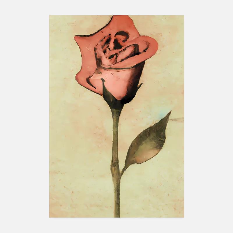 Rose Poster 20x30 cm