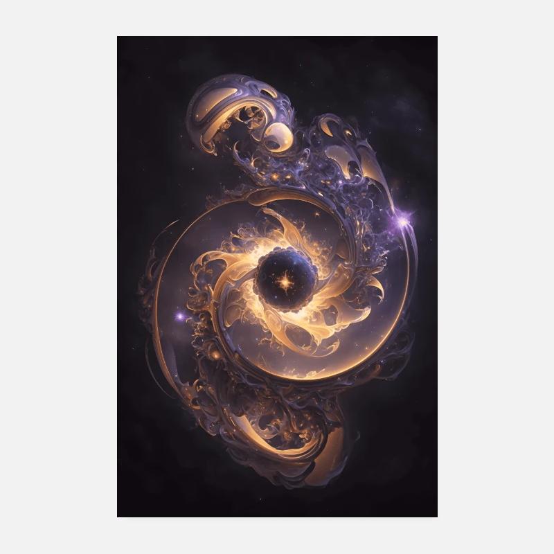 Galaxy Poster 20x30 cm