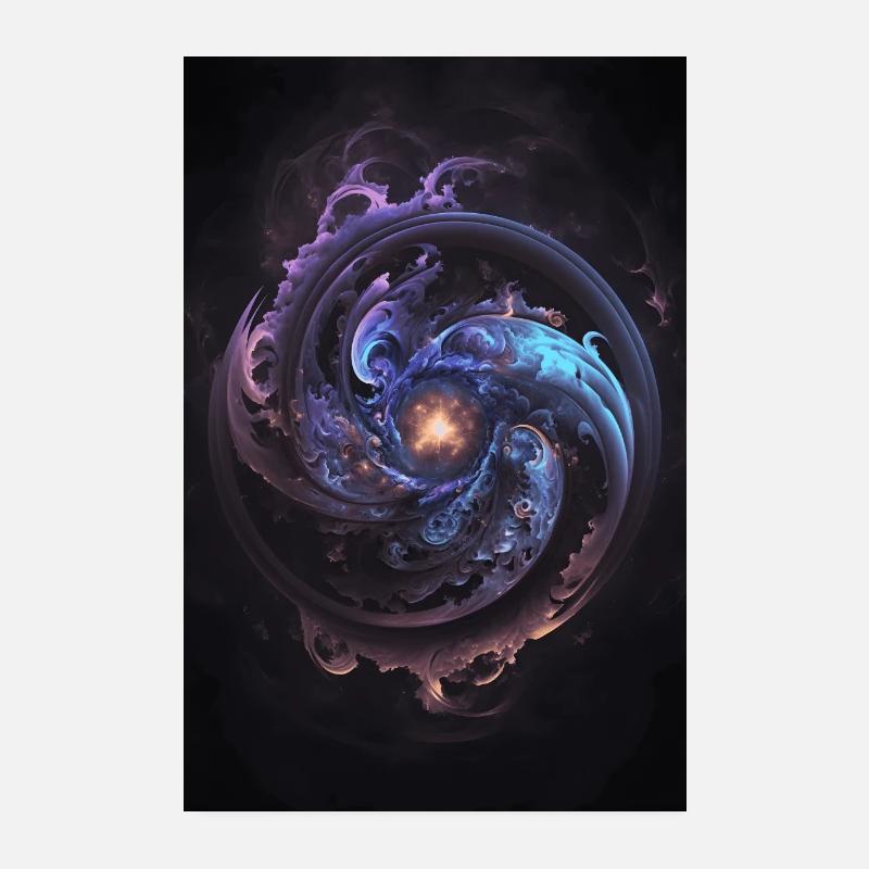Galaxy Poster 20x30 cm