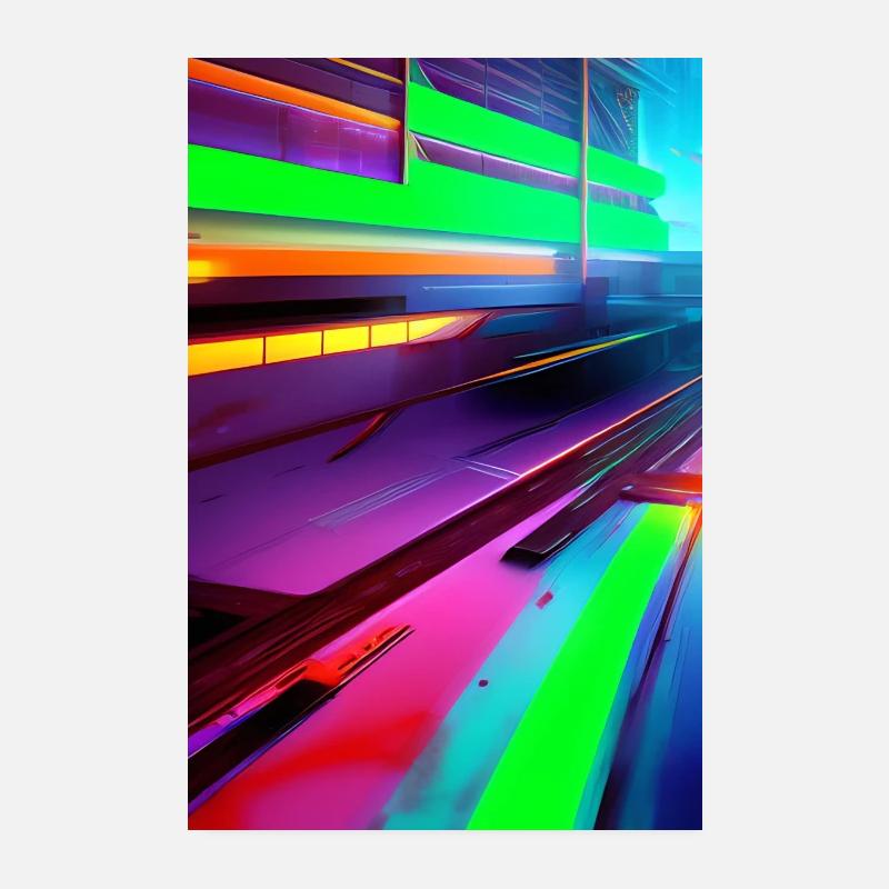 Muster und Formen Poster 20x30 cm