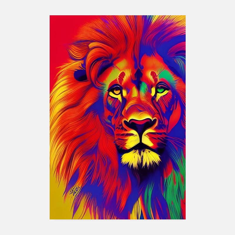 Le Roi Lion Poster 20 x 30 cm