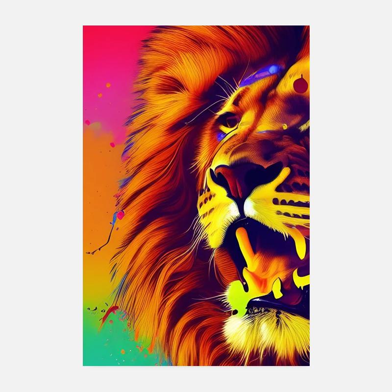 Le Roi Lion Poster 20 x 30 cm