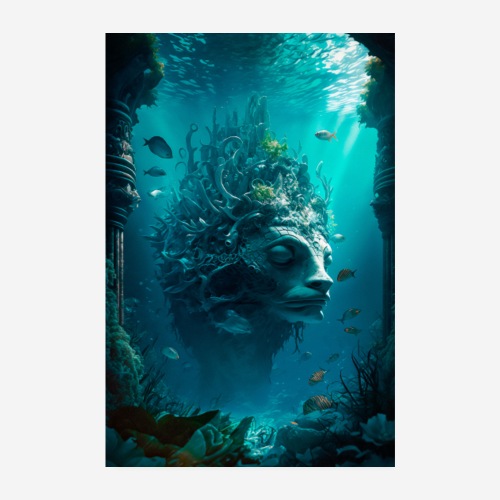 Unterwasserwelt - Poster 20x30 cm