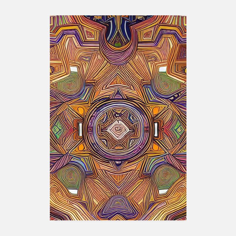 Formen und Muster Poster 20x30 cm