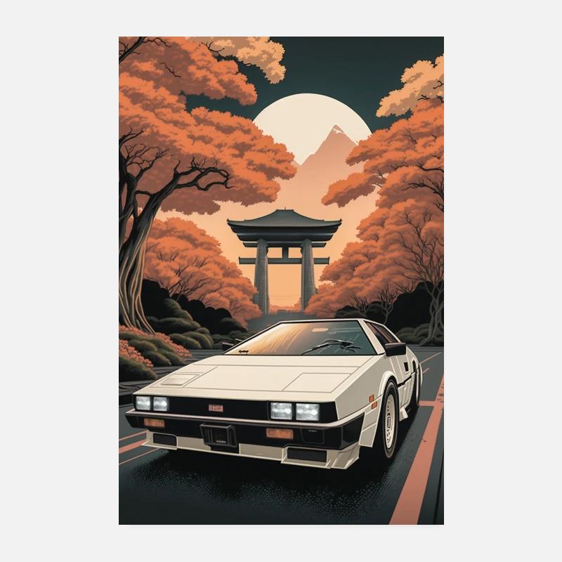 v2 - Poster 20 x 30 cm - blanc