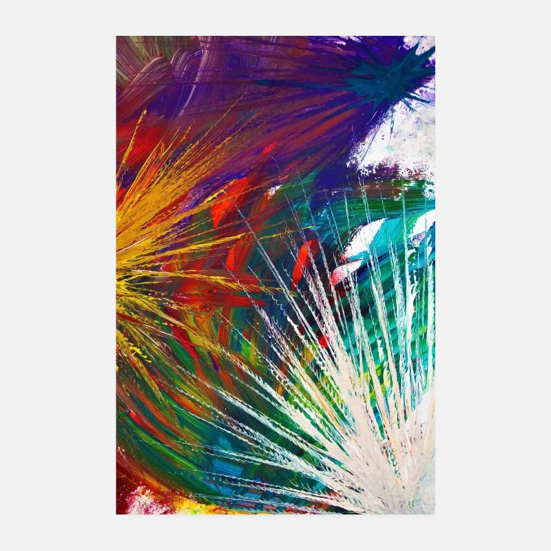 "Sylvester" Acryl Paint 41 by Marco Eckenbrecht Poster 20x30 cm