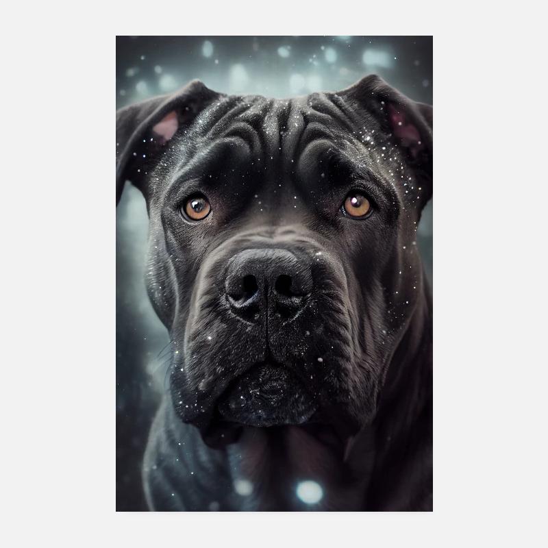 Cane Corso Hund Chien Poster 20 x 30 cm