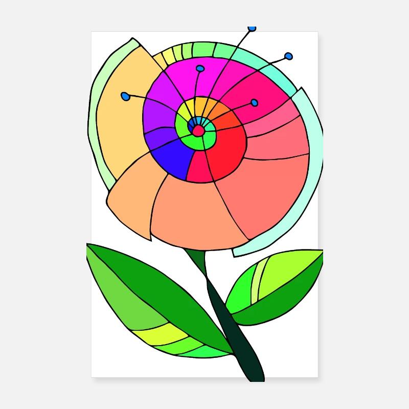 Fleur Poster 20 x 30 cm