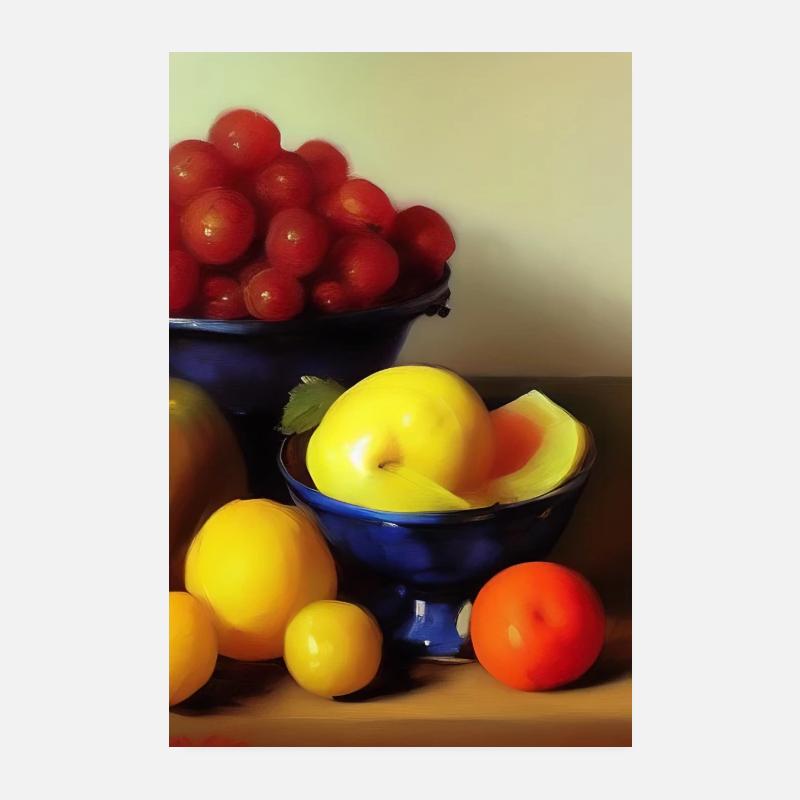 Früchte Poster 20x30 cm