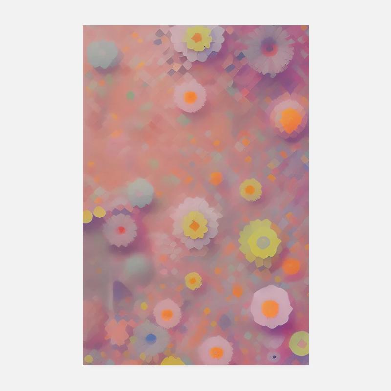 Art floral Poster 20 x 30 cm